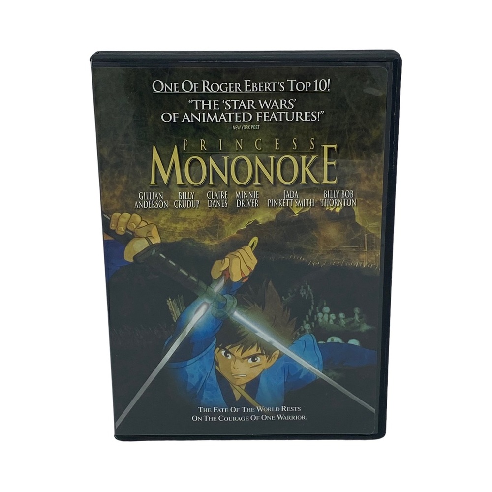 Studio Ghibli Princess Mononoke Anime DVD